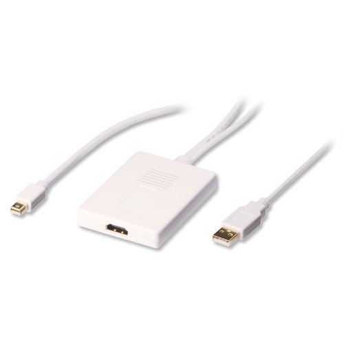 Adattatore Mini DisplayPort & USB (Audio) a HDMI