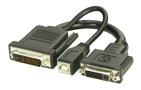 Cavo Adattatore da DVI + USB a P&D (M1-DA, EVC)