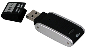 Card Reader Mini-SD USB 2.0