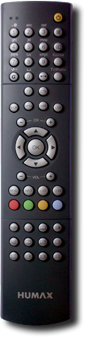 Remote HUMAX DTT-4100