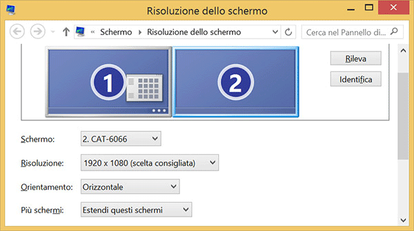 Schermo TECHly IDATA EXT-E40