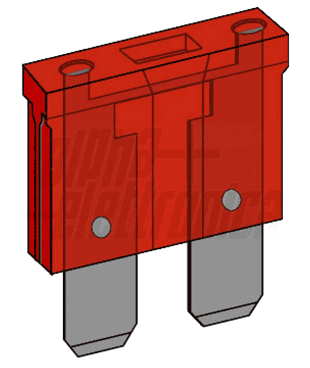 Disegno Fusibile lamellare alpha