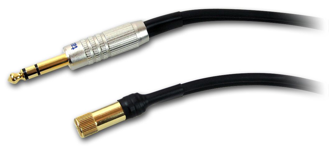 Image XXL C&acirc;ble audio Jack 6,3 mm st&eacute;r&eacute;o m&acirc;le femelle / st&eacute;r&eacute;o de 3,5 mm, adapt&eacute;e