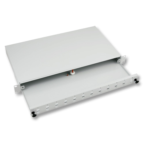 Box 19" per Fibra Ottica 1U, estraibile, 12 x SC Simplex