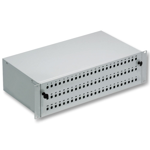 Box 19" per Fibra Ottica 3U, non estraibile, 72 x ST