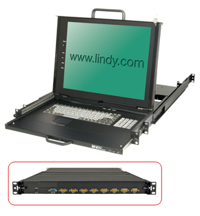 LCD Terminal KVM PRO U8C 17"
