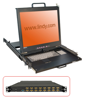 LCD Terminal KVM PRO U16C 19"