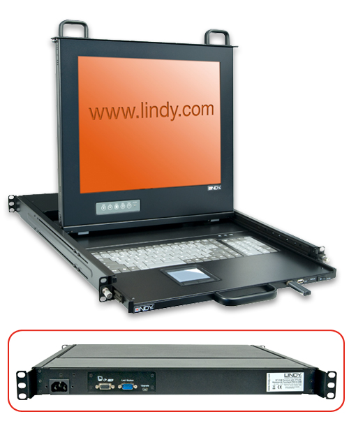 LCD Terminal KVM PRO Secure 17"