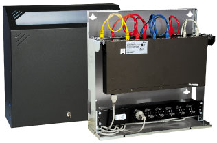 Armadio a parete 3U+1,5U SOHO - 505 x 510 x 165 Nero