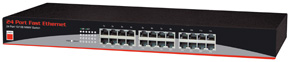 Switch Fast Ethernet 10/100-TX N-Way 24 Porte