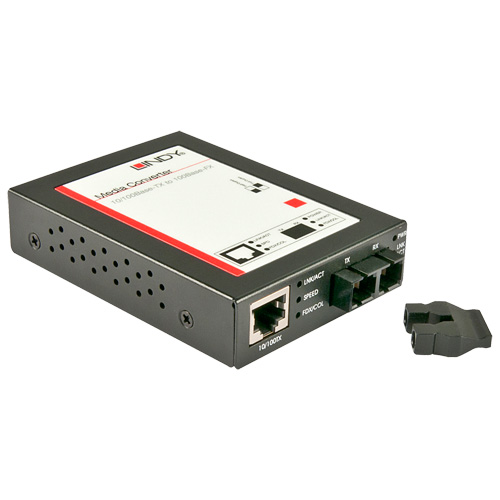Media Converter 10/100Base-TX <-> 100Base-FX, SC, Multi-Mode 