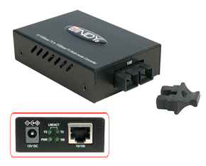 Media-Converter SC 100Base FX, MultiMode