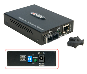 Media-Converter SC 1000BaseSX, MultiMode