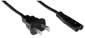 Cavo alimentazione IEC-C7, USA