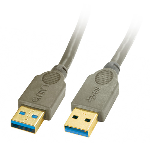 Cavo USB 3.0 Tipo A/A M/M 5m - Antracite