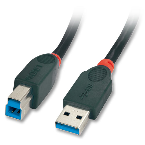 Cavo USB 3.0 Tipo A/B 5m - Nero