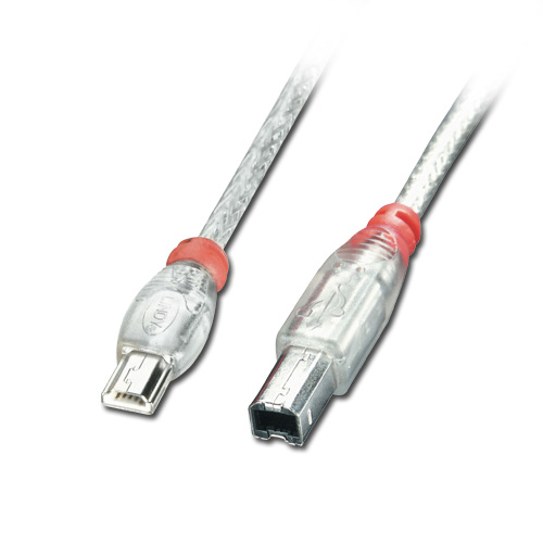 Cavo USB 2.0/OTG Tipo Mini A Maschio a Tipo B Maschio, 2m