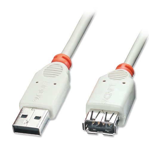 Prolunga USB 2.0 Tipo A M/F 2m