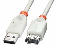 Prolunga USB 2.0 Tipo A M/F 5m