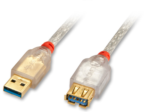 Prolunga USB 3.0 Tipo A M/F 0,5m - Premium