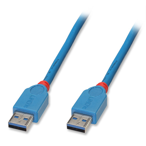 Cavo USB 3.0 Tipo A/A M/M 0,5m - Blu