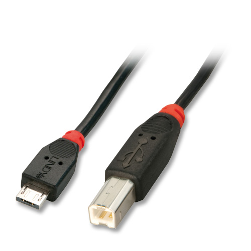 Cavo USB 2.0 Tipo Micro-A / Tipo B, 0.5m