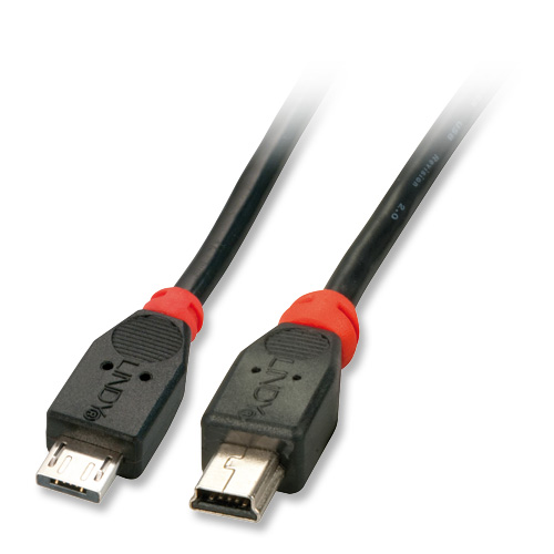 Cavo USB 2.0 Tipo Micro-A / Mini-B, 0.5m
