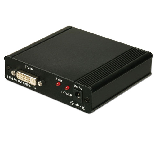 Video Splitter DVI & HDTV, 2 Porte