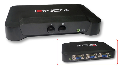 Switch VGA & Audio 2:1 manuale