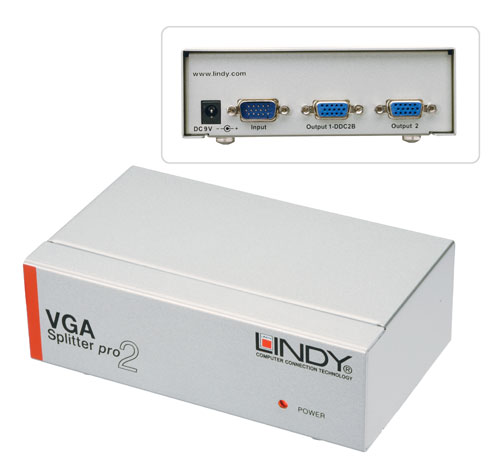 VGA Splitter Pro, 2 Porte