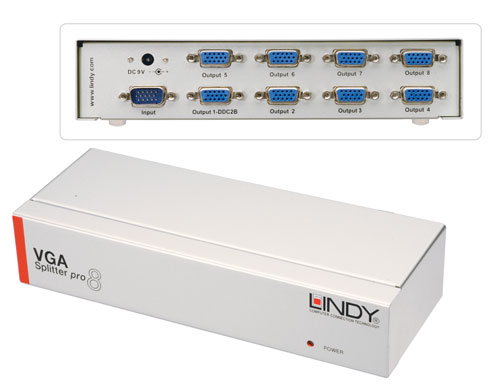 VGA Splitter Pro, 8 Porte
