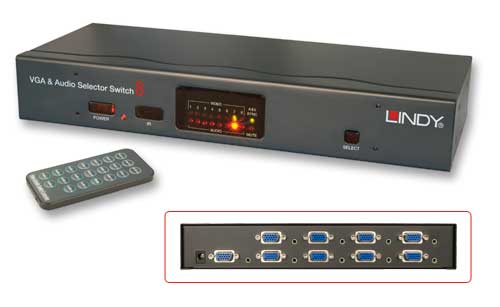 VGA & Audio Selector 8:1