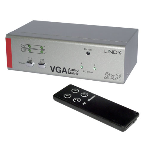 Matrice Switch VGA & Audio 2 x 2