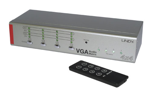 Matrice Switch VGA & Audio 4 x 4