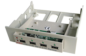 Hub Interno USB 2.0, 4 Porte