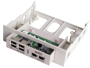 Hub USB 2.0 / FireWire interno