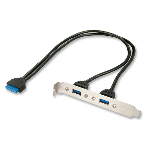 Staffa USB 3.0, 2 porte
