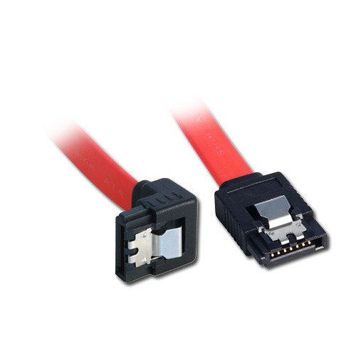 Cavo Serial ATA interno ad angolo a click, 0,5m