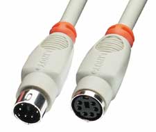 Cavo PS/2 6 poli mini-DIN M/F, 20m