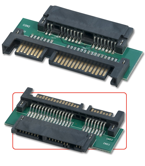 Adattatore Micro SATA a SATA + 3,3V