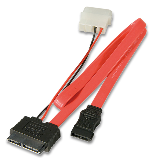 Cavo interno SATA Slim + alimentazione 5,25", 1m