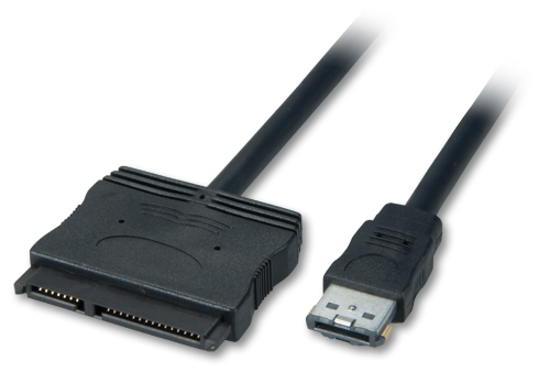 Cavo Esterno Power-over-eSATA & Alimentazione SATA (5V/12V), 2m