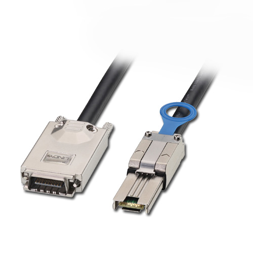 Cavo Esterno SATA Multilane & SAS SFF-8470 a Mini SAS SFF-8088, 1m