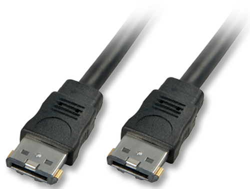 Cavo Esterno Power-over-eSATA (5V+12V), 0,5m