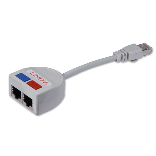 Adattatore RJ-45 a "Y" STP - 2 Telefoni in parallelo