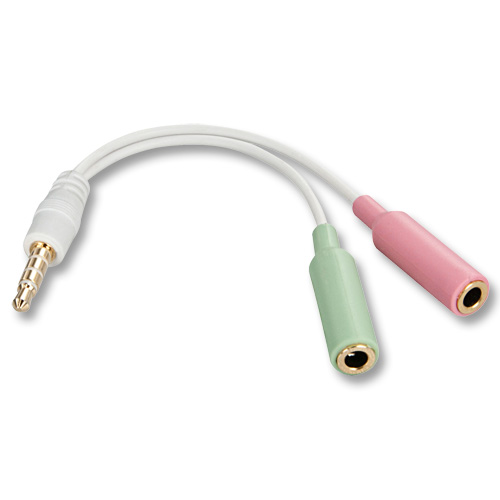 Adattatore Audio per iPhone, iPod e HTC