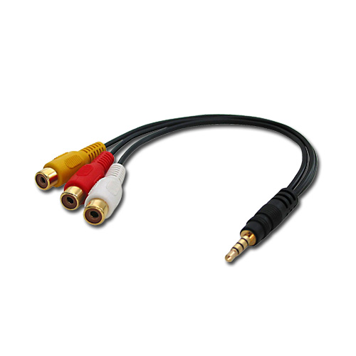 Cavo Adattatore AV jack da 3.5mm a 4 segmenti