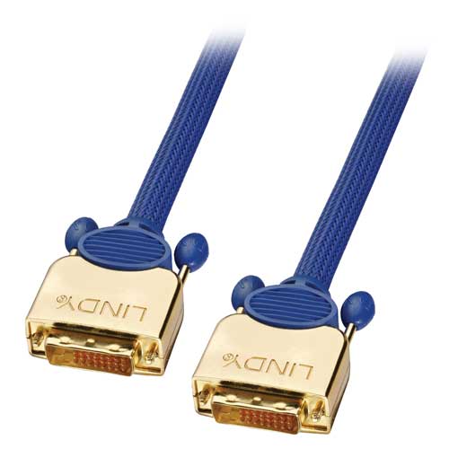 Cavo DVI-D Premium Gold, Dual Link, 1m