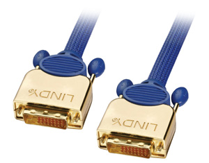 Cavo DVI-D Premium Gold, Dual Link, 5m
