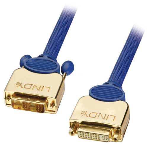 Prolunga DVI-D SLD Premium Gold, Single Link, 15m